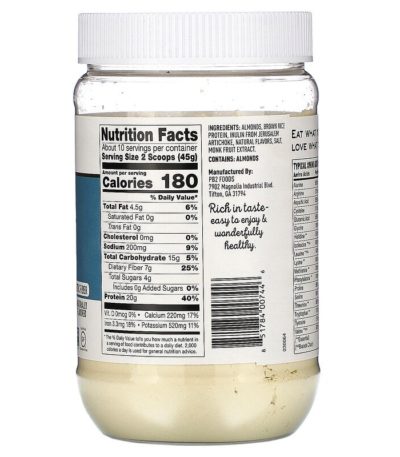 Almond Protein with Madagascar Vanilla