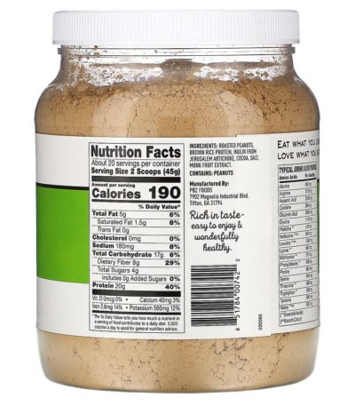 Peanut Protein with Dutch Cocoa