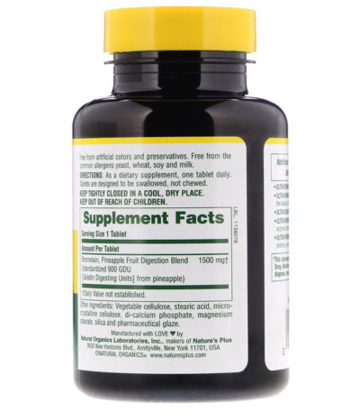 Bromelain Supplement 1500