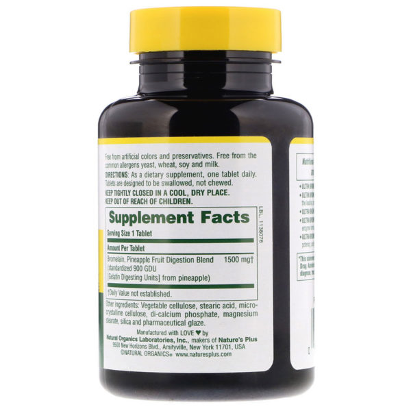 Bromelain Supplement 1500
