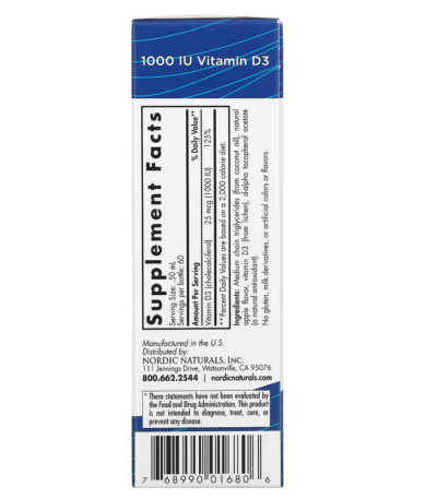 Plant-Based Vitamin D3 Liquid