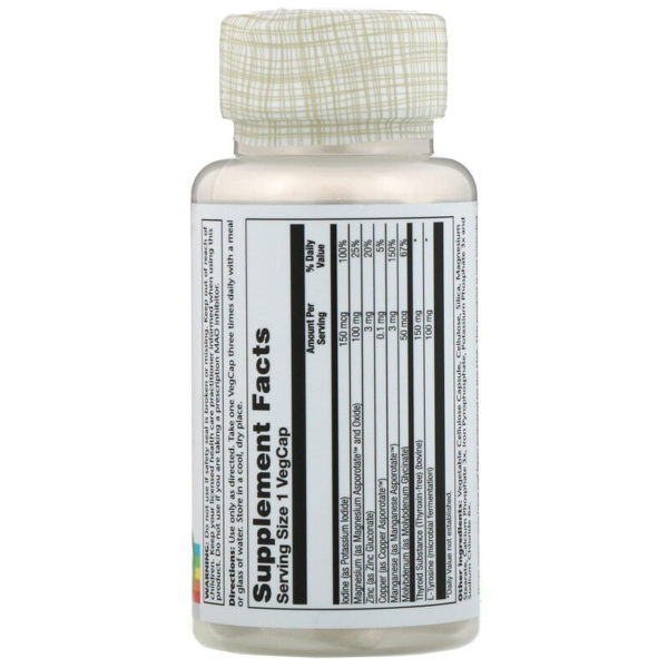 Freeze Dried Thyroid Caps