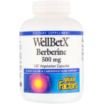 ⁦Natural Factors, WellBetX، البربارين، 500 ملجم، 120 كبسولة نباتية⁩ - الصورة ⁦3⁩