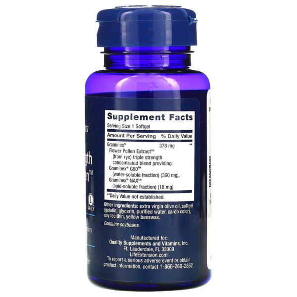 Triple Strength Prostate Pollen
