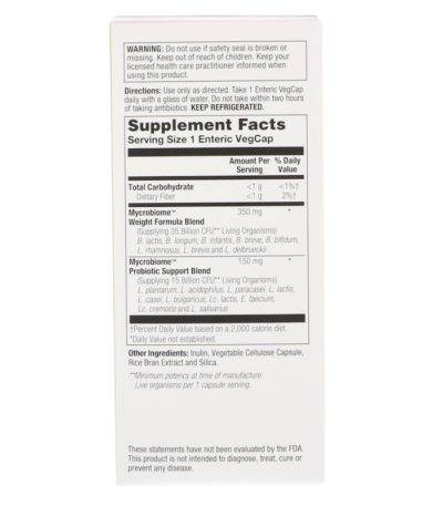 Mycrobiome Probiotic Weight Formula
