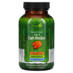 Irwin Naturals, Carb Blocker بتركيبة 3 في 1، قوة قصوى، كبسولة هلامية سائلة