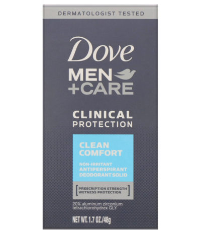 Men+Care، حماية طبية، مزيل عرق ومانع للتعرق، من منتجات Clean Comfort، الوزن 1.7 أونصة (48 جم) Dove من متجر روزا في فلسطين