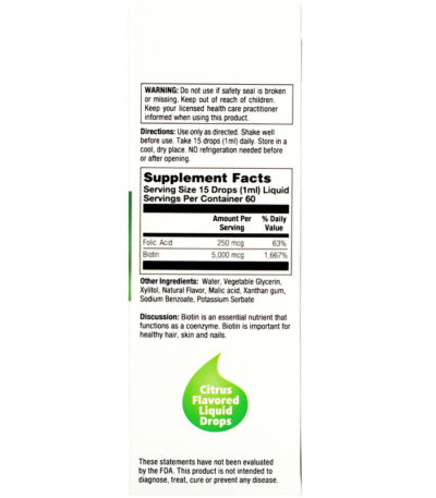 Maximum Strength Liquid Biotin