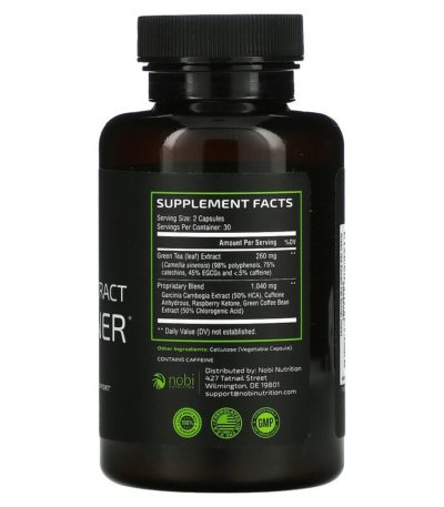 Premium Green Tea Extract Fat Burner with EGCG