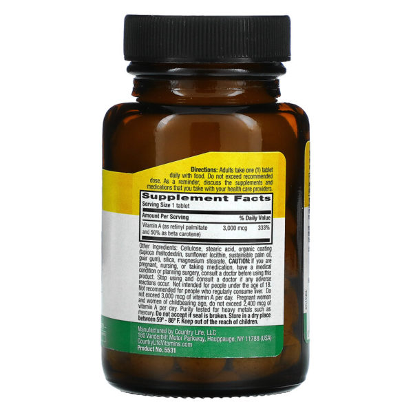 Dry Vitamin A