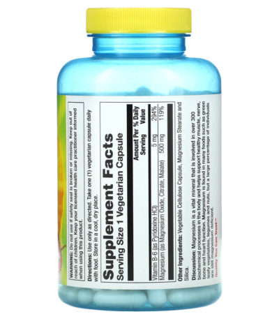 Magnesium Plus Vitamin B-6