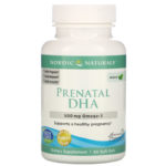 ⁦Nordic Naturals‏, حمض الدوكوساهكسانويك لفترة ما قبل الولادة، 500مجم، 60 كبسولة هلامية.⁩ - الصورة ⁦3⁩