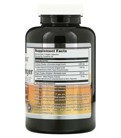 Turmeric & Ginger with BioPerine