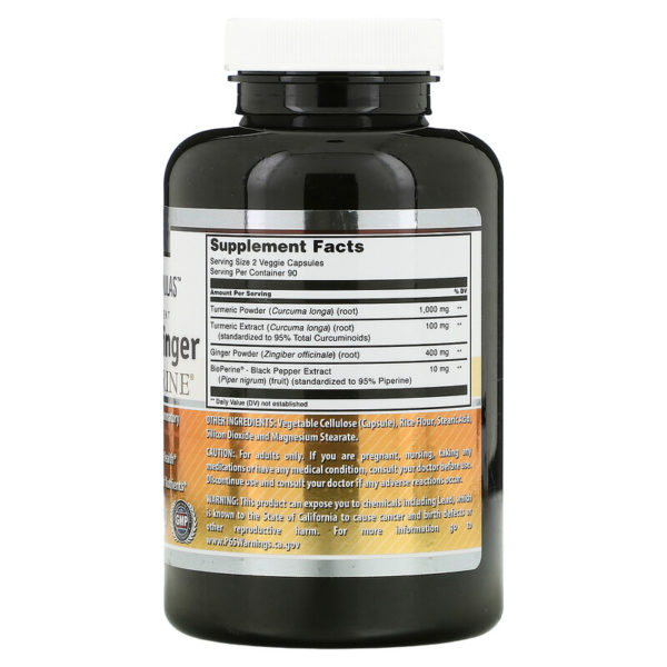 Turmeric & Ginger with BioPerine