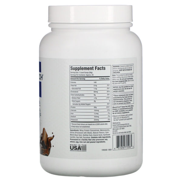 100% Grass-Fed Whey Protein