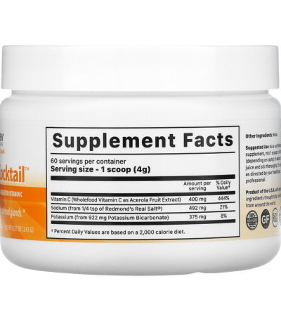 Adrenal Cocktail + Wholefood Vitamin C