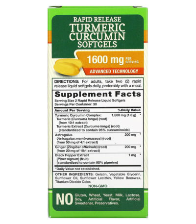 Turmeric Curcumin plus Ginger
