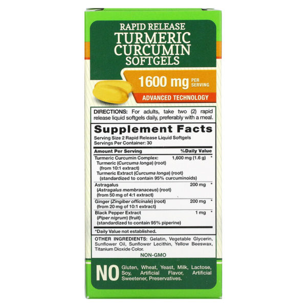 Turmeric Curcumin plus Ginger