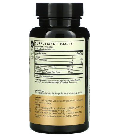 Turmeric Curcumin With BioPerine