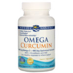 ⁦Nordic Naturals‏, أوميجا كركمين، 1250 ملجم، 60 كبسولة هلامية⁩ - الصورة ⁦3⁩