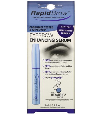 مصل تكثيف الحواجب، 0.1 أونصة سائلة (3 مل) RapidLash من متجر روزا في فلسطين