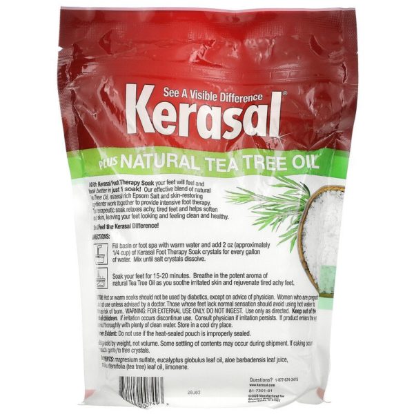 Foot Therapy Soak Plus Natural Tea Tree Oil