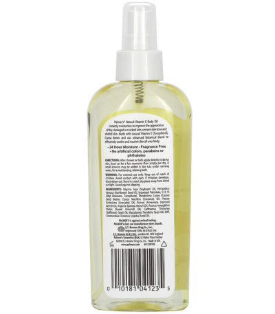 Natural Vitamin E Body Oil