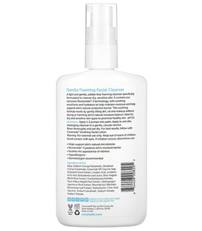 Gentle Foaming Facial Cleanser