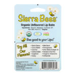⁦Sierra Bees‏, بلسم الشفاه العضوي،  4 عبوات، 0.15 أوقية (4.25 جم) لكل عبوة⁩ - الصورة ⁦3⁩