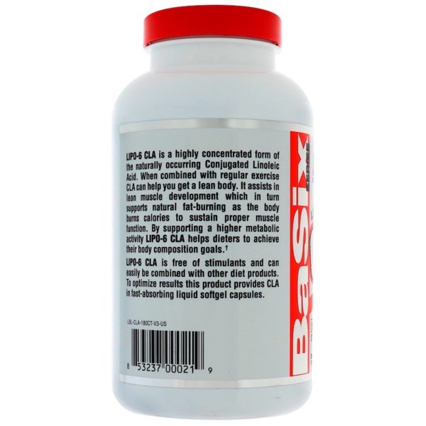 LIPO-6 CLA، 180 كبسولة هلامية  من متجر روزا في فلسطين
