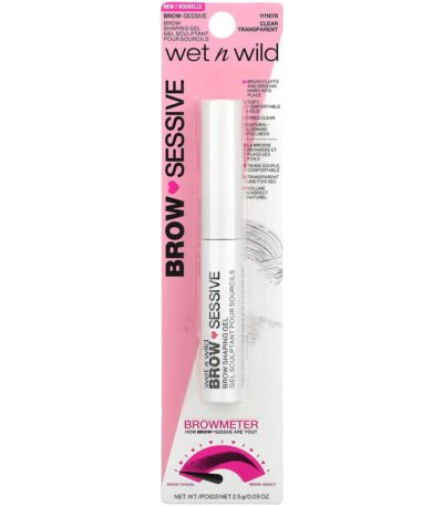 جل Brow Sessive لتصفيف الرموش، شفاف، 0.09 أونصة (2.5 جم) Wet n Wild من متجر روزا في فلسطين