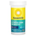 ⁦Renew Life‏, Ultimate Flora، بروبيوتيك الرعاية الفائقة، 150 مليار مزرعة حية، 30 كبسولة نباتية⁩ - الصورة ⁦3⁩