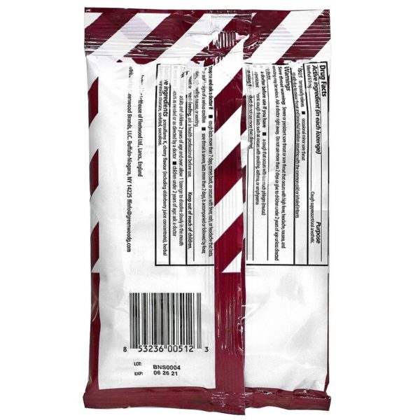Menthol Cough Suppressant Lozenges
