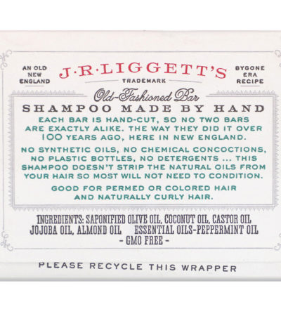 Old Fashioned Shampoo Bar