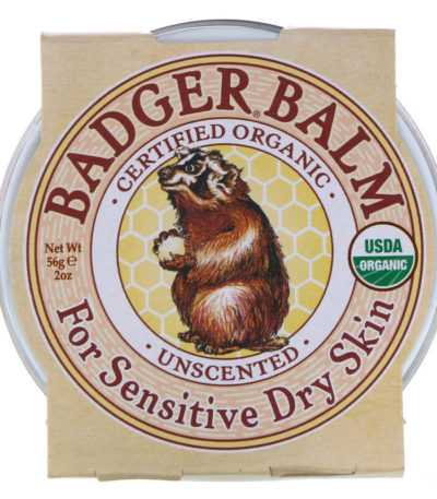 Badger Balm، للبشرة الحساسة الجافة، بدون رائحة، 2 أونصة (56 جم) بادجر كومباني من متجر روزا في فلسطين