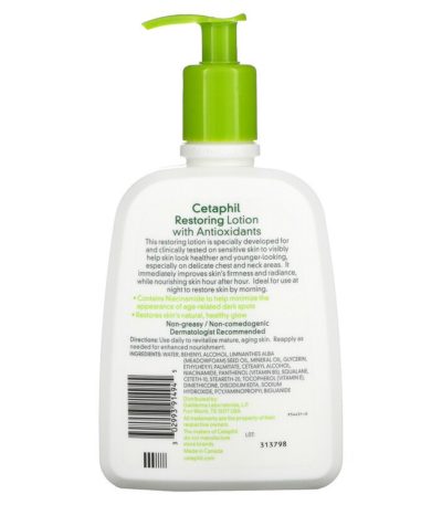 Restoring Lotion With Antioxidants
