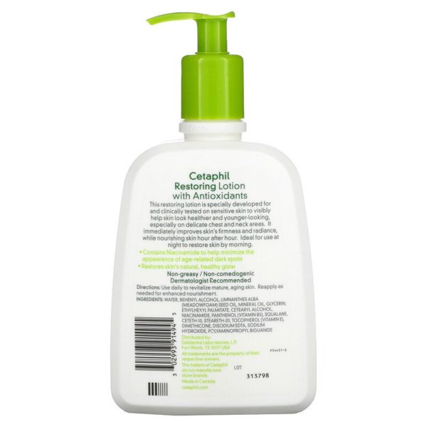 Restoring Lotion With Antioxidants