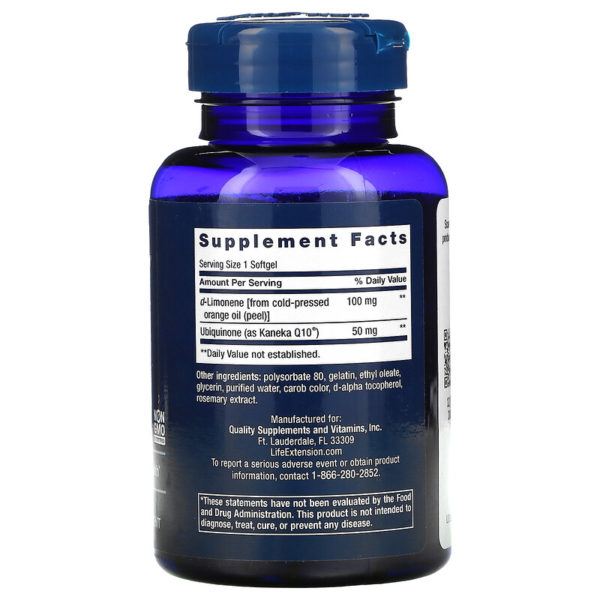 Super-Absorbable CoQ10 with d-Limonene