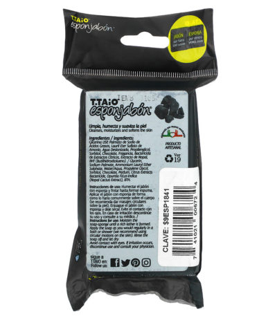 Charcoal Soap-Sponge