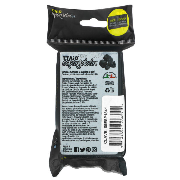 Charcoal Soap-Sponge