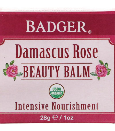 مرطب جمال عضوي، زهرة دمشق، 1 أونصة (28 جرام) Badger Company من متجر روزا في فلسطين