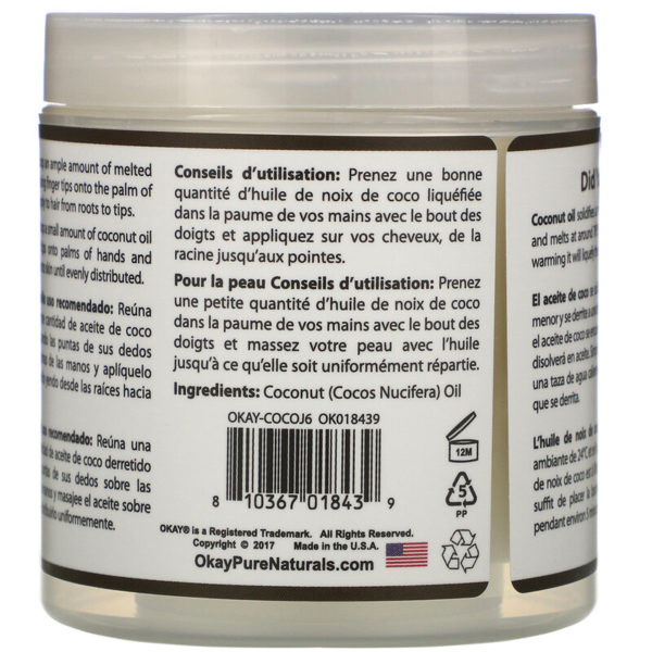 100% Pure Coconut Oil