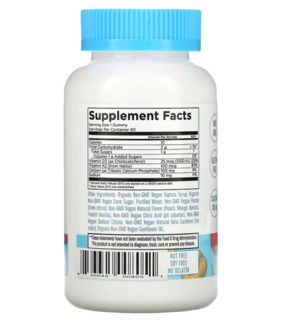 K2 + D3 Calcium Gummies