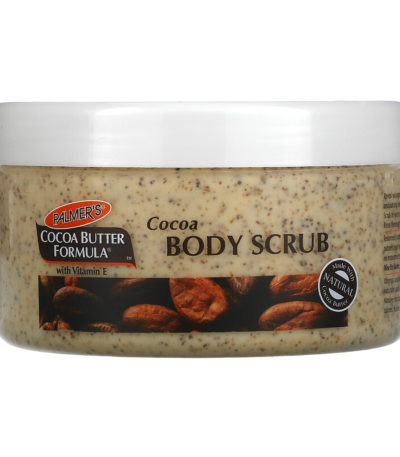 Coconut Butter Formula مع فيتامين هـ، مقشر جسم بالكاكاو، 7 أونصة (200 جم) ،بالمرز، من متجر روزا في فلسطين