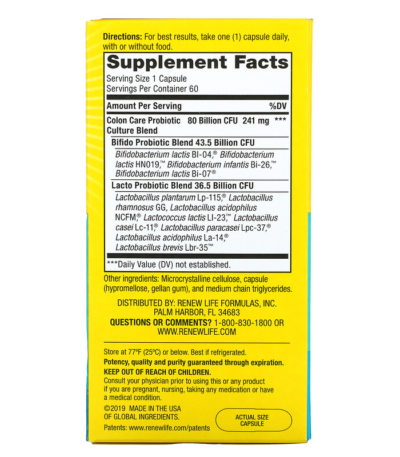 Ultimate Flora Colon Care Probiotic
