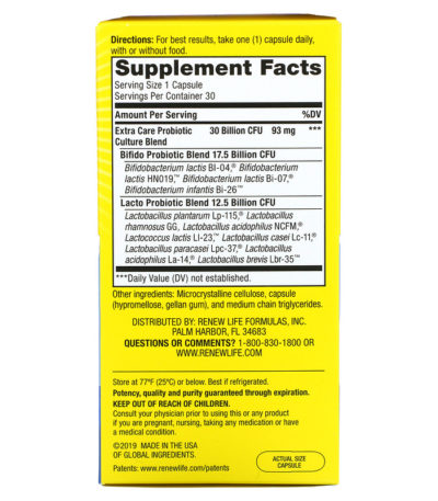 Ultimate Flora Extra Care Probiotic