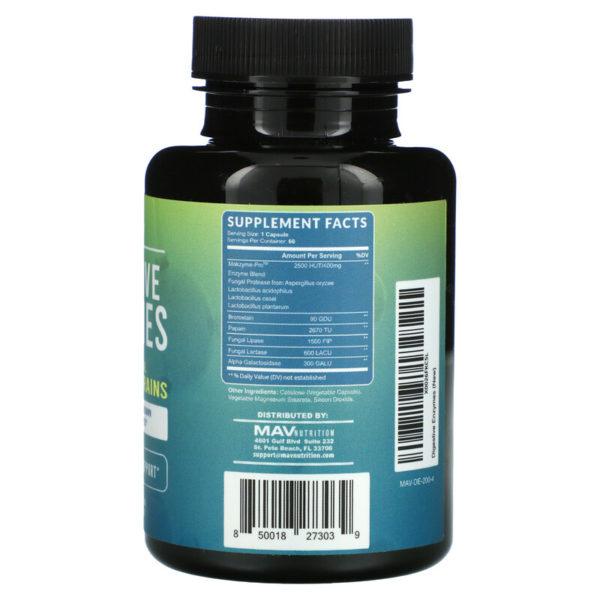 Digestive Enzymes with Powerful Probiotic Strains