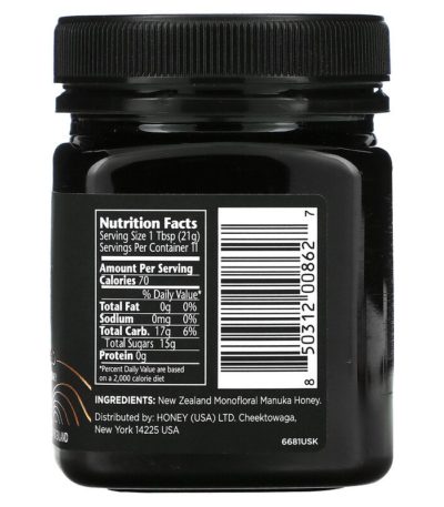 Monofloral Manuka Honey