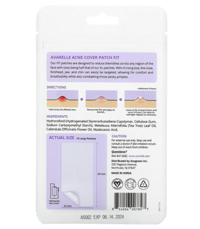 Acne Cover Patch Fit