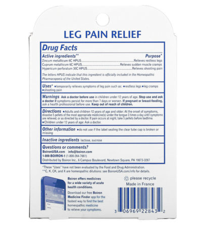 Leg Pain Relief